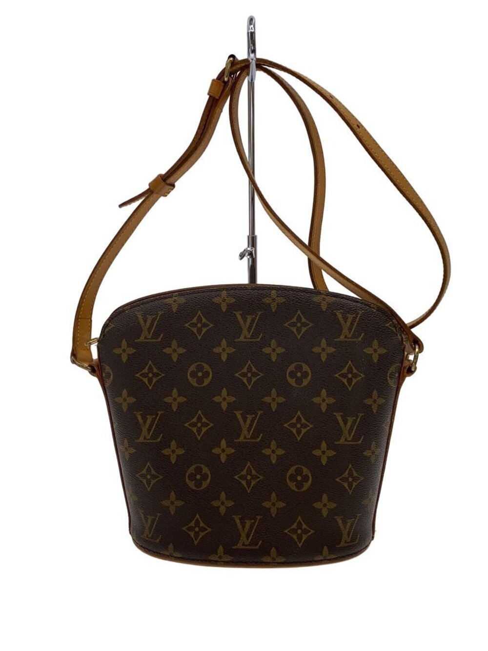LOUIS VUITTON Druot Monogram Canvas Brown
